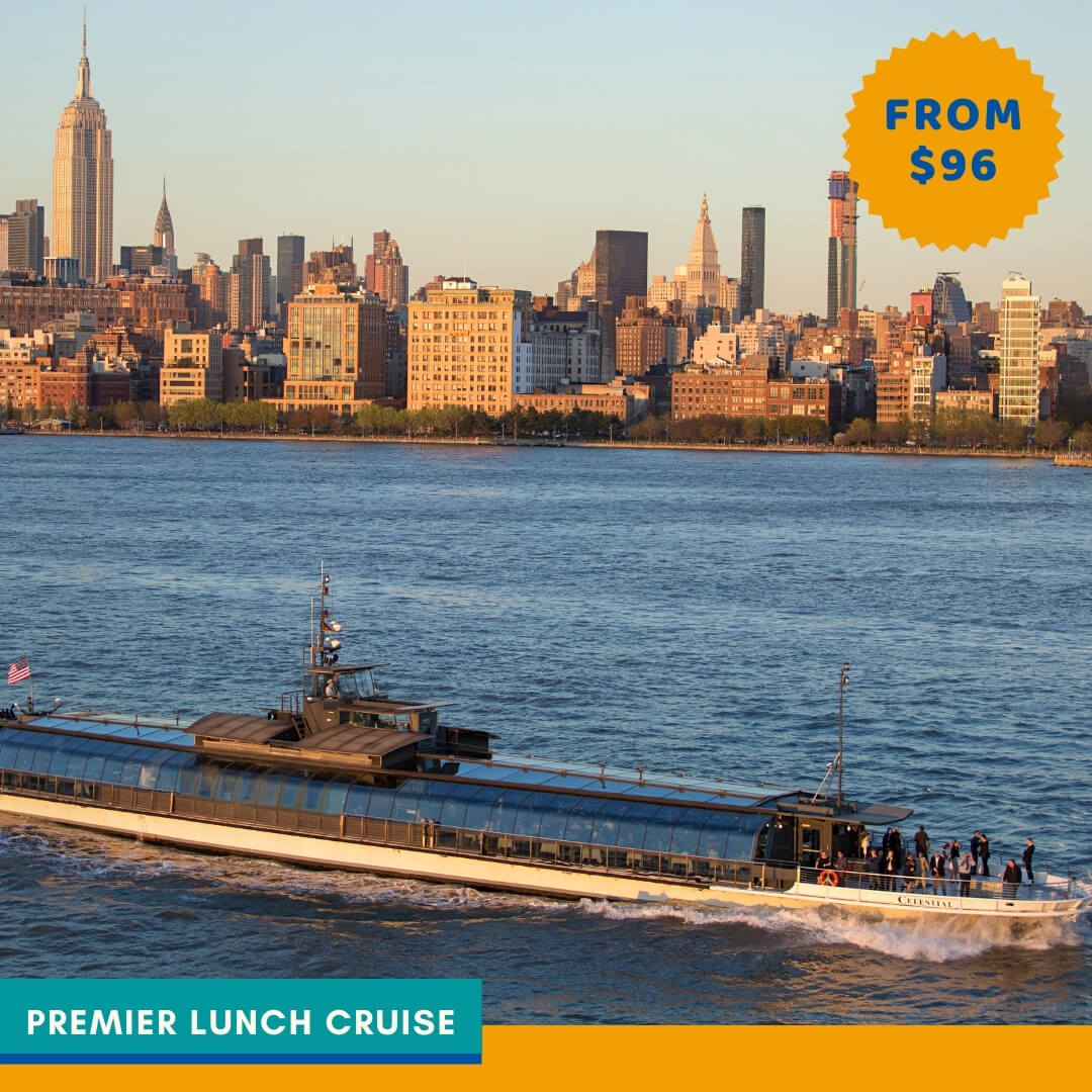 Lunch aboard the Bateaux around the NYC Bay